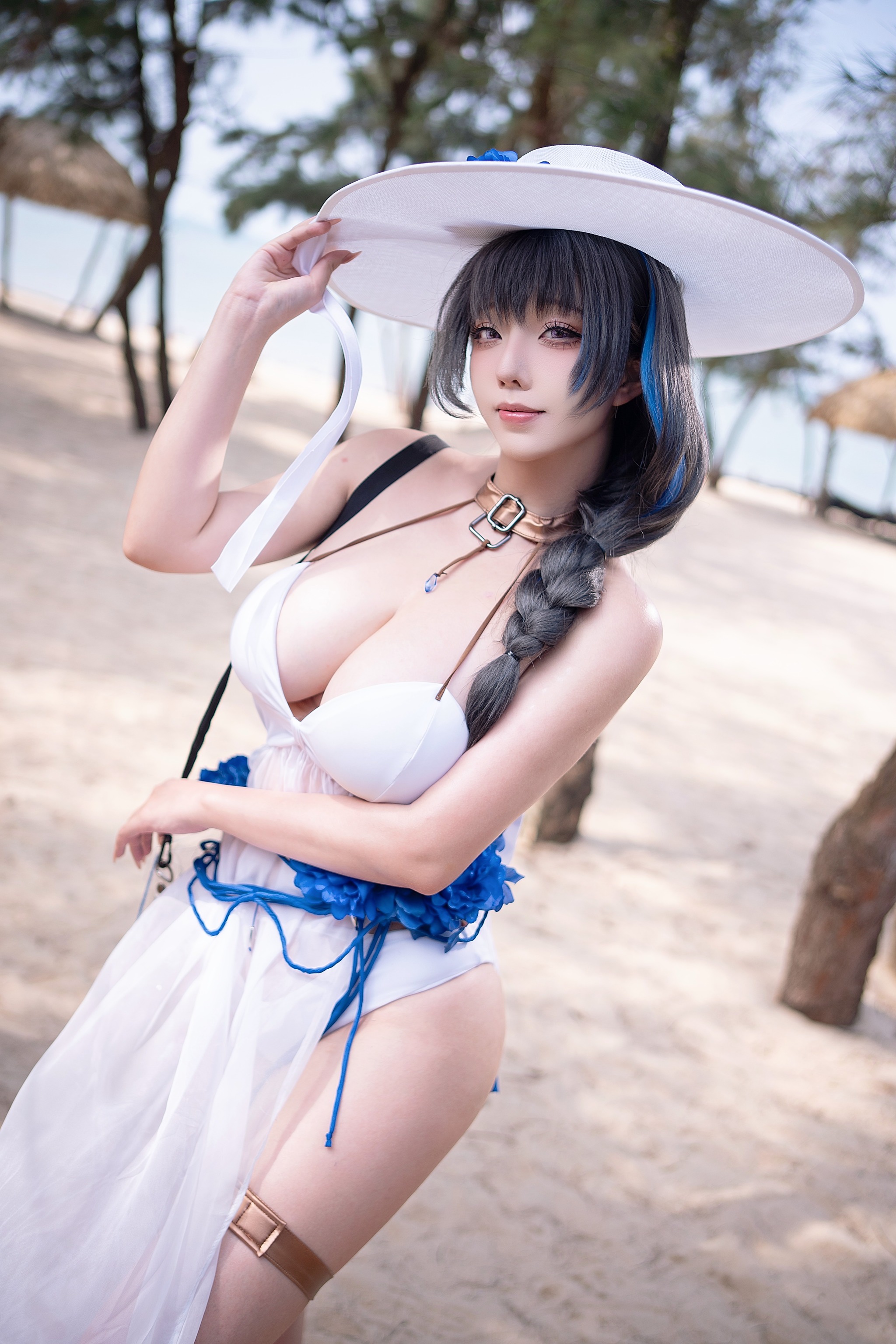 菌烨tako - NO.033 Nikke胜利女神 梅里泳装[9P]-XikXak